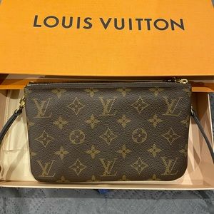 Louis Vuitton Mini Double Zip Pochette